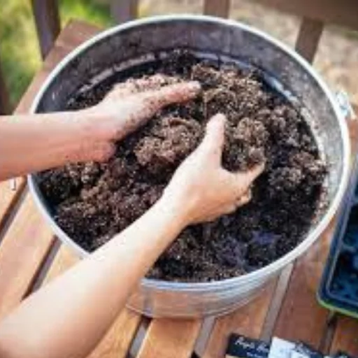 Soil Preparing on Tub